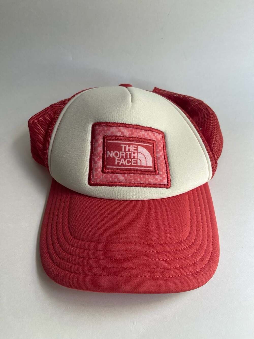 The North Face Mudder Trucker Hat Red White